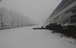 冬季廠區(qū)外景